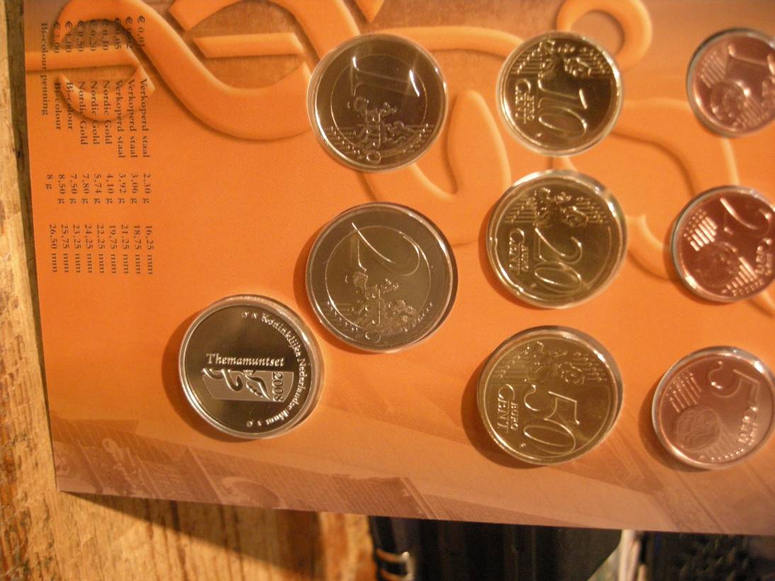 (afbeelding voor) Holland Coin Fair set Nederland ZILVER 2008 Oplage 100 sets